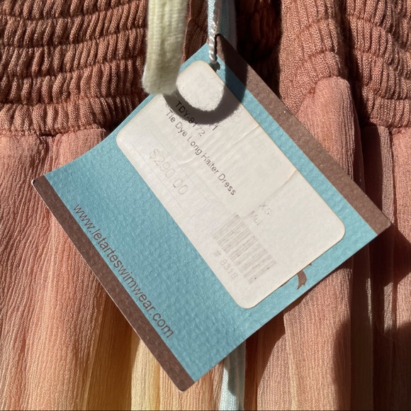 Letarte Ombre Layered Chiffon Halter Dress - Picture 12 of 13